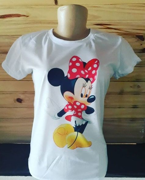 Camisetas personalizadas da Minnie