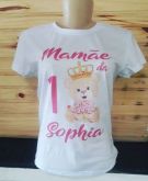 Camisetas personalizadas ursinha princesa