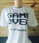 Camisetas personalizadas game over